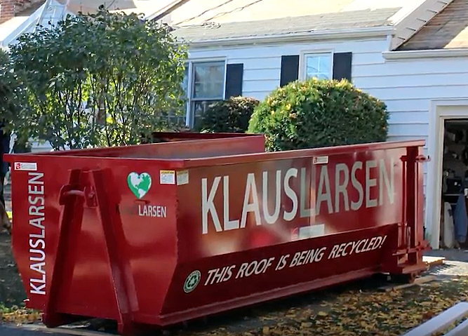 Recycling Dumpster